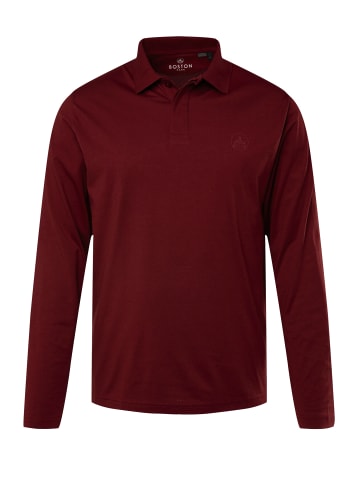 Boston Park Poloshirt in dunkelrot
