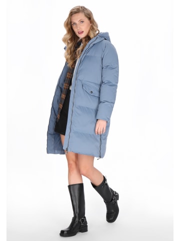 DreiMaster Women Coat in denim blue