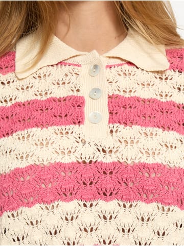 Peppercorn Pullover in Pink Lemonade Stripe