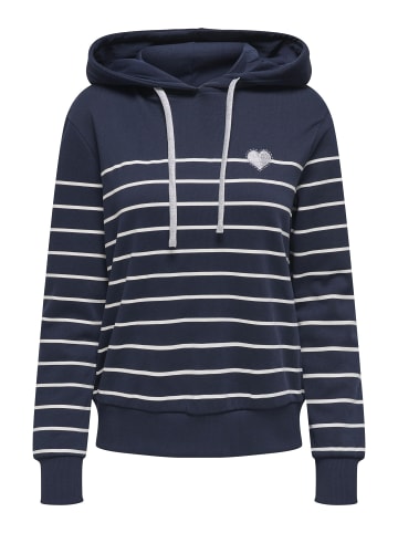 ONLY Kapuzenpullover in Navy Blazer