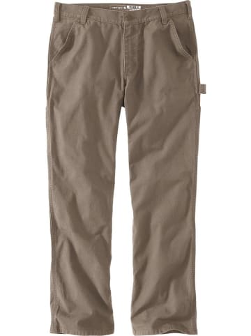 CARHARTT  Arbeitshose "Straight Dungaree 103279" in Beige