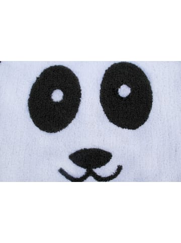 Happy Decor Kids Teppich "Happy Panda" in Schwarz/Weiß - 90 x 100  cm