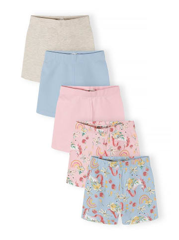 Minoti 5-er Pack Leggings 30CYCLE101 in Blau