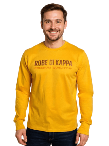 Kappa Langarmshirt Ayres XL_Gelb