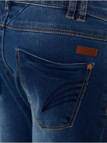 name it Mädchen Basic Stretch Jeans in Blau