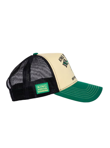 King Kerosin King Kerosin Trucker Cap Daytona Raceway in beige