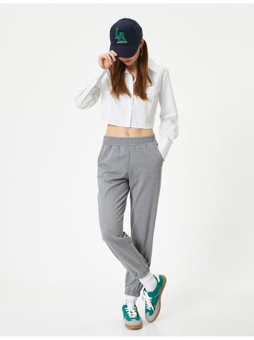 KOTON Sweathose in Anthrazit