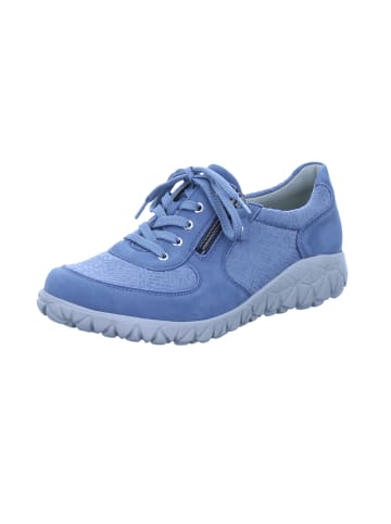 WALDLÄUFER Schnürschuh in blau
