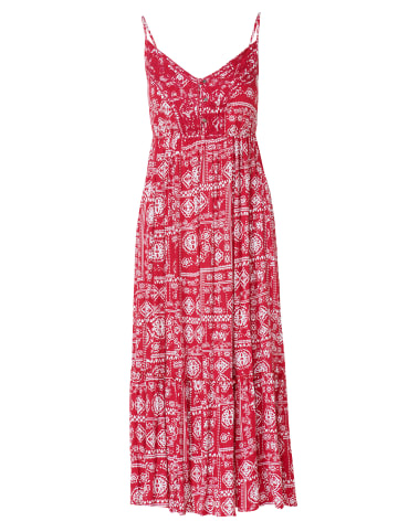 KOROSHI TrÃ¤gerkleid. in rot