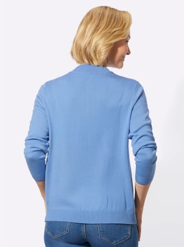 WITT WEIDEN Stehkragenpullover in himmelblau