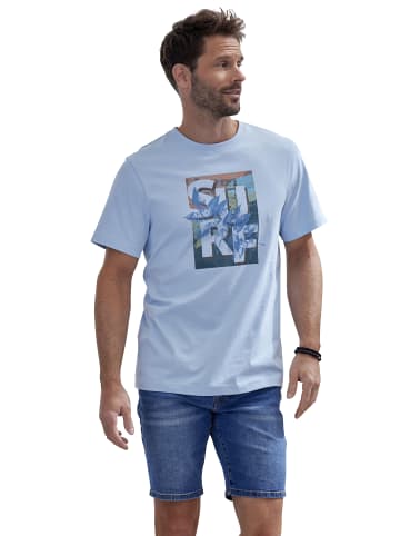 John Devin T-Shirt in hellblau