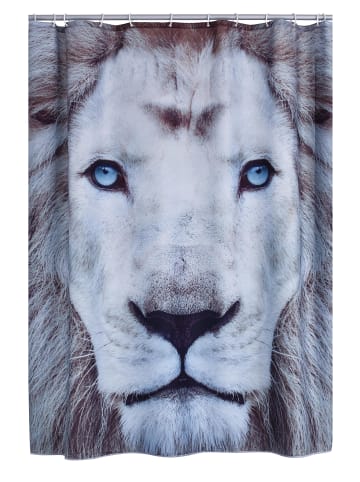 RIDDER Duschvorhang Textil Lion multicolor 180x200 cm