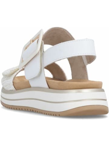 remonte Riemchen Sandalen in Weiß
