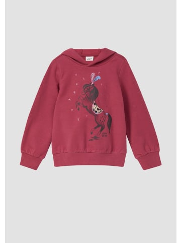 s.Oliver Sweatshirt in 4465_himbeere