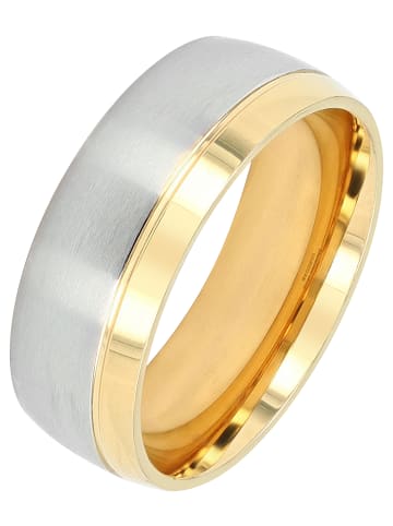 Adeliás Herren Ring aus Edelstahl in silber