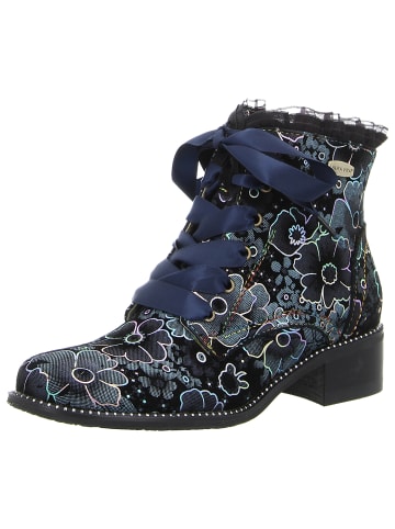 LAURA VITA Schnürstiefelette in blau