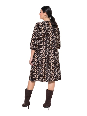 Studio Untold Kleid in dunkler sand