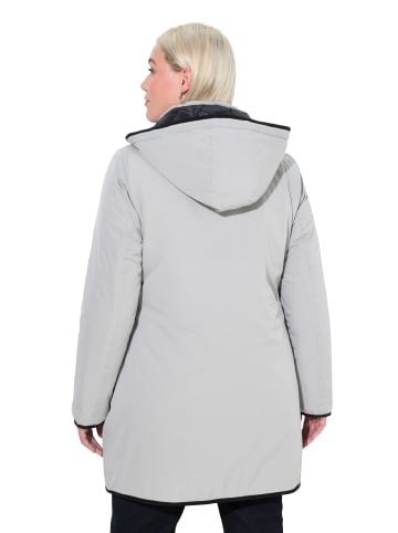 Ulla Popken Funktionsjacke in mittelgrau