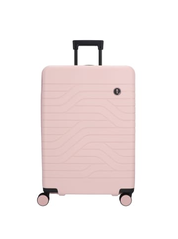 BRIC`s B|Y Ulisse 4 Rollen Trolley 71 cm mit Dehnfalte pearl pink