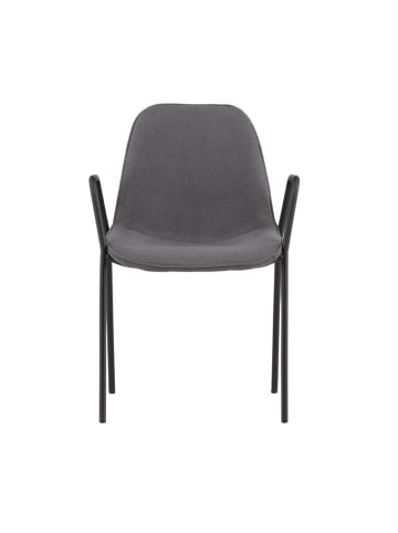 ebuy24 Esszimmerstuhl Klädesholmen dunkel grau 2er Set