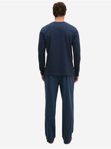 Marc O'Polo Loungeanzug classic in black iris/black iris print