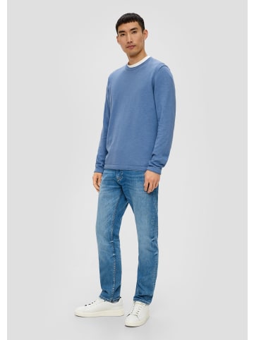 s.Oliver Strickpullover langarm in Blau