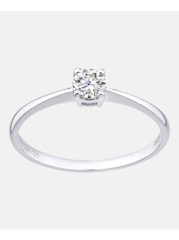 Diamant L'éternel Solitär-Ring aus 375 Weißgold mit Diamant