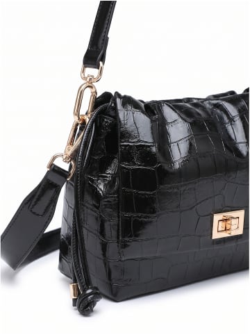 KASSANDRA Schultertasche in NERO