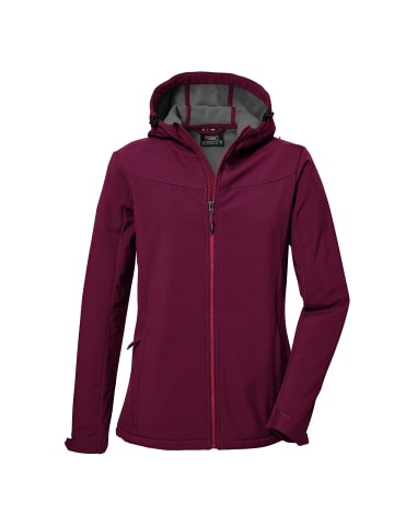 Killtec Softshelljacke in Weinrot