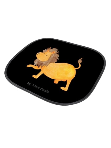 Mr. & Mrs. Panda Auto Sichtschutz Sternzeichen Löwe ohne Spruch in Schwarz