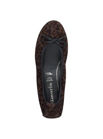 Tamaris Ballerina in MOCCA LEOPARD