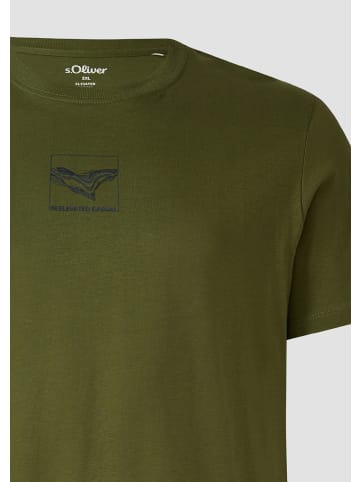 s.Oliver T-Shirt in 79D2_olivgrün