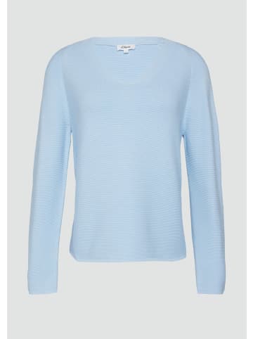 s.Oliver Strickpullover in 5083_hellblau