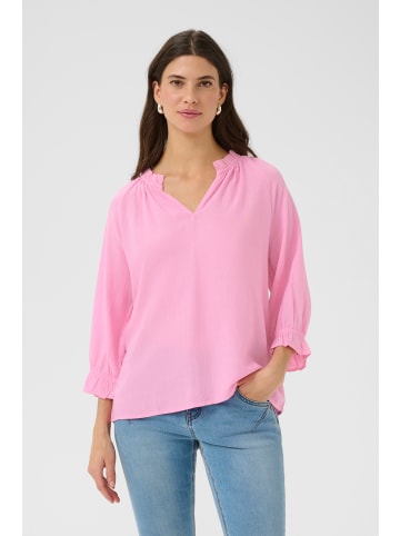 Cream Langarm-Bluse CRVenta Regular fit in Begonia Pink