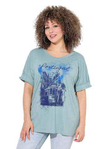 Ulla Popken Shirt in helles moosgrün