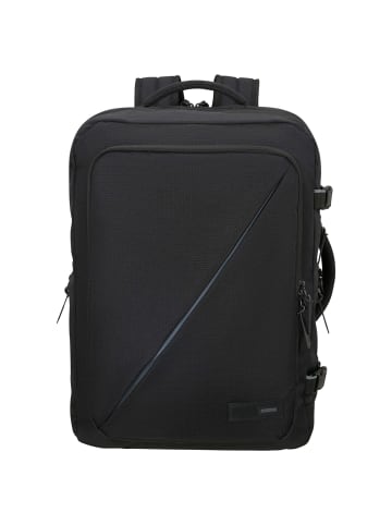 American Tourister Take2Cabin - Reiserucksack 17.3" L 55 cm erw. (blau) in schwarz