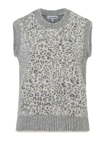 More & More superflauschiger Leo-Pullunder in leo knit