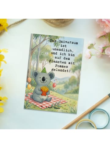 Mr. & Mrs. Panda Wanddeko Koala Pommes Design mit Spruch in Weiß