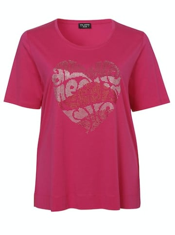 VIA APPIA Rundhals T-Shirt für Damen in pink