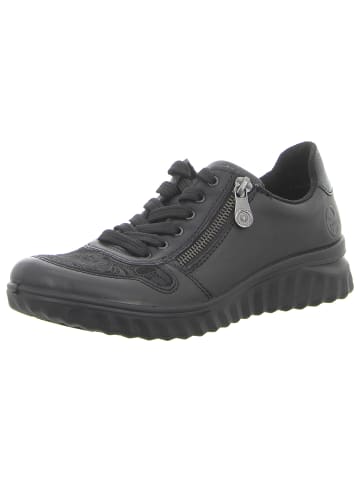rieker Sportlicher Schnürschuh in schwarz