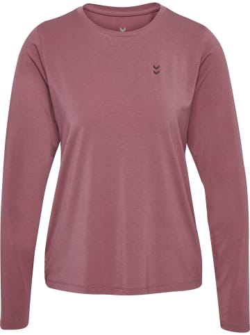 Hummel T-Shirt Hmlyoga Multisport Damen in WISTFUL MAUVE