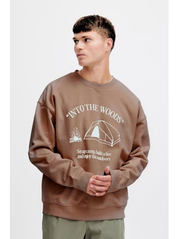 !SOLID Sweatshirt SDHamad in Braun