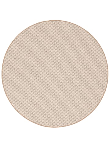 Snapstyle In & Outdoor Teppich Oslo Trend Rund in Beige