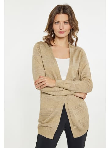 usha BLACK LABEL Cardigan in Steinbeige