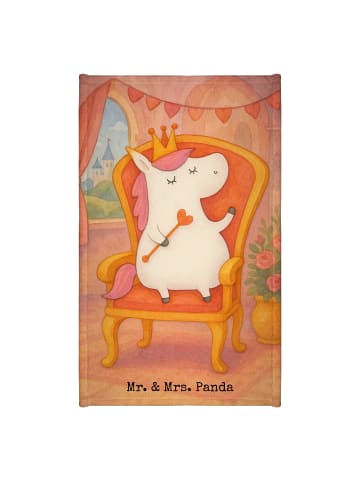 Mr. & Mrs. Panda gäste wc handtuch Einhorn Prinzessin Design ohn... in Weiß