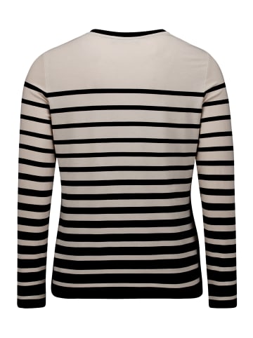 Betty Barclay Basic Shirt mit Print in Beige/Schwarz