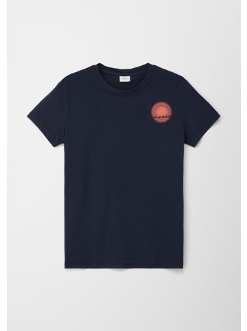 s.Oliver T-Shirt kurzarm in Blau