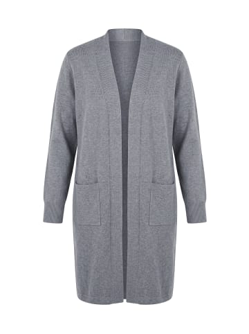 Ulla Popken Jacke in mittel grau melange