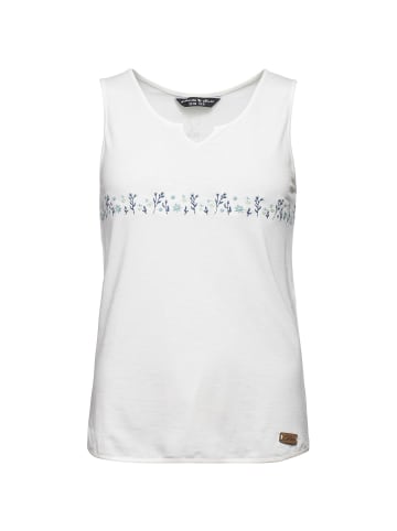 Chillaz W KORFU FLOWERMEADOW TOP in Weiß