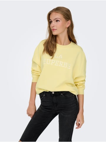 JDY Sweatshirt in Double Cream